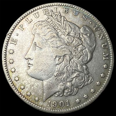 1901-S Silver Morgan Dollar NEARLY UNCIRCULATED. 1901-S Silver Morgan Dollar NEARLY UNCIRCULATED