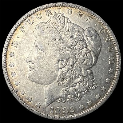 1882-O/S Silver Morgan Dollar CLOSELY UNCIRCULATED
