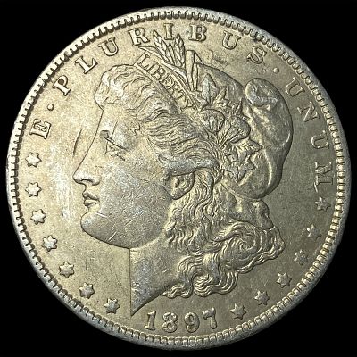 1897-O Silver Morgan Dollar CLOSELY UNCIRCULATED. 1897-O Silver Morgan Dollar CLOSELY UNCIRCULATED