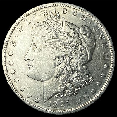 1891-O Silver Morgan Dollar CLOSELY UNCIRCULATED. 1891-O Silver Morgan Dollar CLOSELY UNCIRCULATED