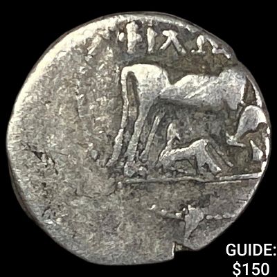 Illyria 260-167/98 BC Silver Drachm NEARLY UNCIRCULATED