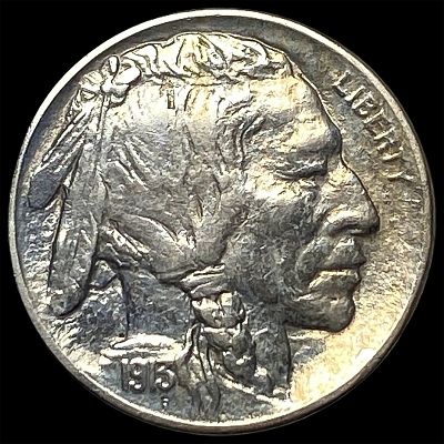 1913-D Type 2 Buffalo Nickel CLOSELY UNCIRCULATED