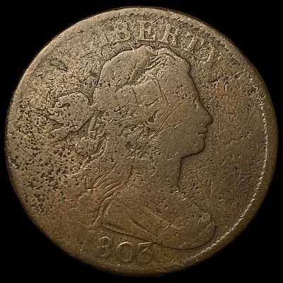 1803 Draped Bust Large Cent NICELY CIRCULATED