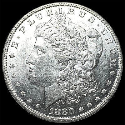 1880-O Micro O Morgan Silver Dollar HIGH GRADE