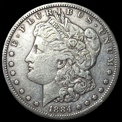 1884-S Silver Morgan Dollar HIGH GRADE