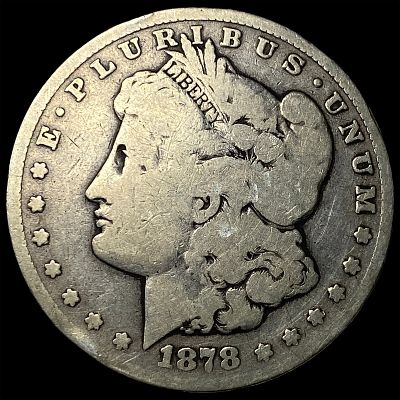 1878-CC Silver Morgan Dollar LIGHTLY CIRCULATED