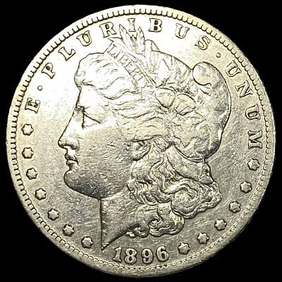 1896-S Morgan Silver Dollar LIGHTLY CIRCULATED. 1896-S Morgan Silver Dollar LIGHTLY CIRCULATED