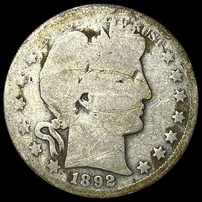 1892-O Silver Barber Half Dollar NICELY CIRCULATED. 1892-O Silver Barber Half Dollar NICELY 