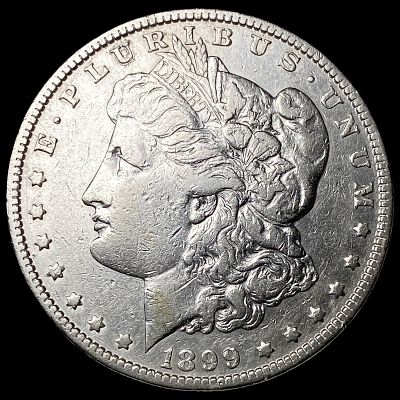 1899 Morgan Silver Dollar NEARLY UNCIRCULATED
