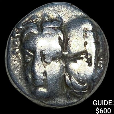 Ancient Greece Moesia, Istros 4th Century BC Silver Drachm NEARLY UNCIRCULATED