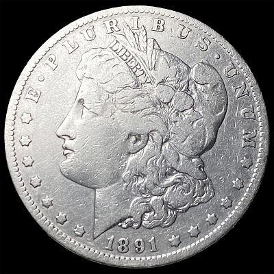 1891-O Silver Morgan Dollar LIGHTLY CIRCULATED. 1891-O Silver Morgan Dollar LIGHTLY CIRCULATED