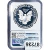 2000 Silver Eagle NGC PF70 Ultra CameoImage - 1