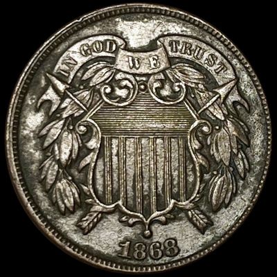 1868 Two Cent Piece UNCIRCULATED