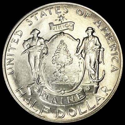 1920 Maine Half Dollar UNCIRCULATED