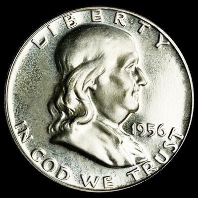 1956 Franklin Half Dollar CHOICE PROOF