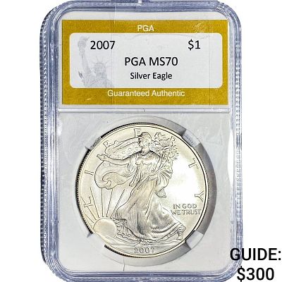 2007 Silver Eagle PGA MS70