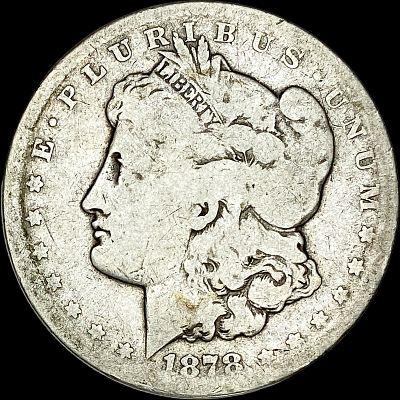 1878-CC Silver Morgan Dollar NICELY CIRCULATED. 1878-CC Silver Morgan Dollar NICELY CIRCULATED
