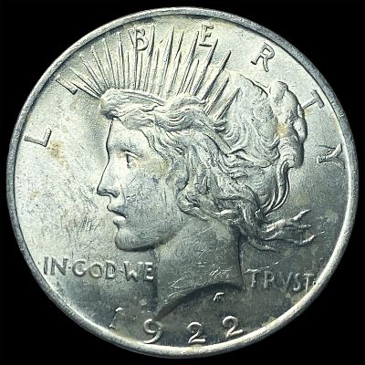 1922 Peace Silver Dollar GEM BU