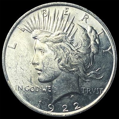 1922 Silver Peace Dollar CHOICE BU