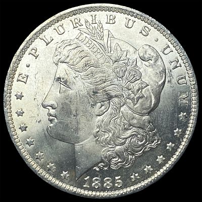 1885-O Silver Morgan Dollar GEM BU