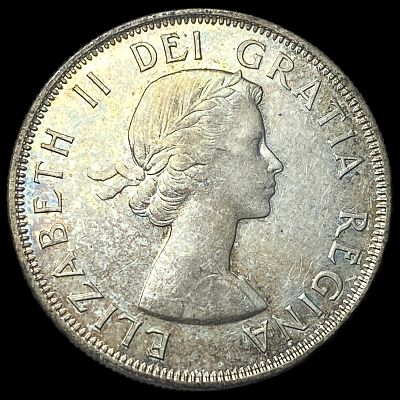 1956 Canada Silver 50 Cents HIGH GRADE