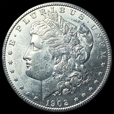 1902-O Silver Morgan Dollar CLOSELY UNCIRCULATED. 1902-O Silver Morgan Dollar CLOSELY UNCIRCULATED