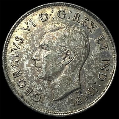 1947 Canada Silver 50 Cents HIGH GRADE