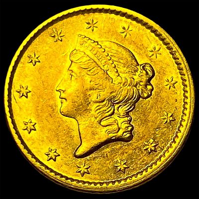 1851 Gold $1 Liberty Head CLOSELY UNCIRCULATED