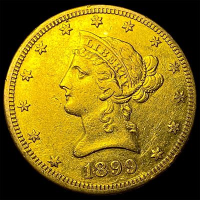 1899-O Liberty Head $10 Gold Eagle CLOSELY UNCIRCULATED