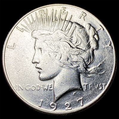 1927-S Peace Silver Dollar CLOSELY UNCIRCULATED