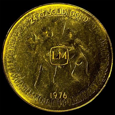 1976 Bicentennial .0457oz Gold Commemorative GEM BU