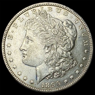 1896 Silver Morgan Dollar CLOSELY UNCIRCULATED. 1896 Silver Morgan Dollar CLOSELY UNCIRCULATED