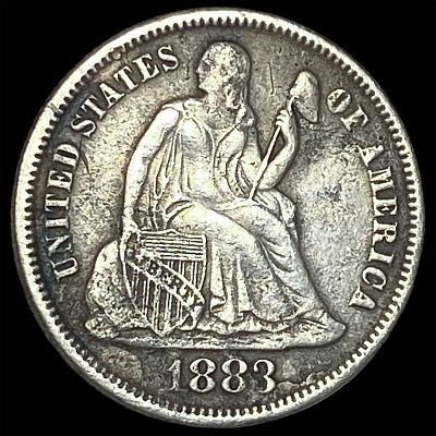 1883 Seated Liberty Dime CLOSELY UNCIRCULATED