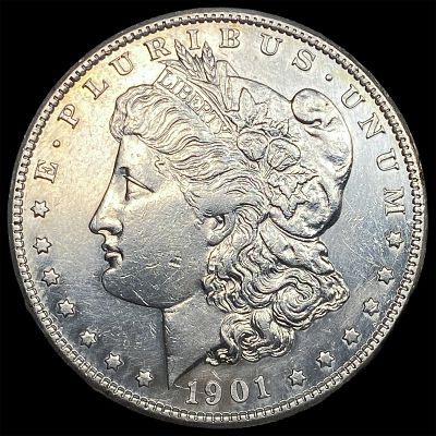 1901-S Silver Morgan Dollar CHOICE AU