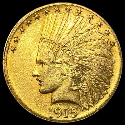 1915 Indian Head $10 Gold Eagle UNCIRCULATED