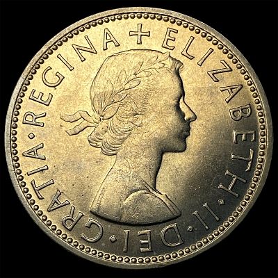 1963 Great Britain Silver 2 Shillings