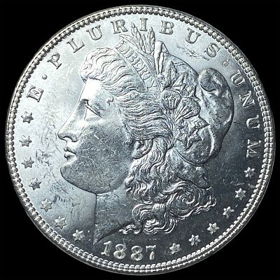 1887 Silver Morgan Dollar UNCIRCULATED