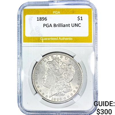 1896 Morgan Silver Dollar PGA Brilliant UNC