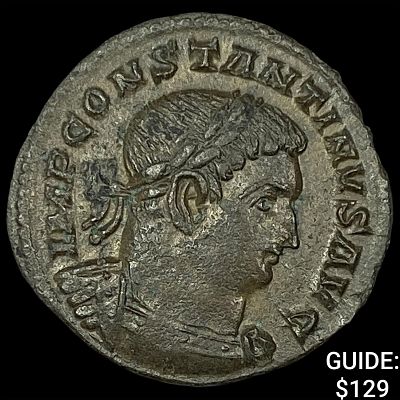 Roman Constantine I, 307-337 AD BI Nummus UNCIRCULATED