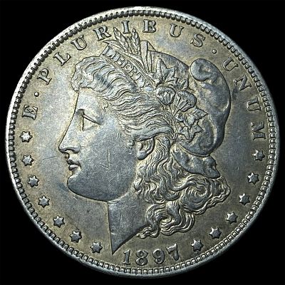 1897-O Silver Morgan Dollar LIGHTLY CIRCULATED. 1897-O Silver Morgan Dollar LIGHTLY CIRCULATED
