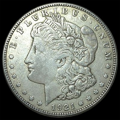 1921-S Silver Morgan Dollar NEARLY UNCIRCULATED