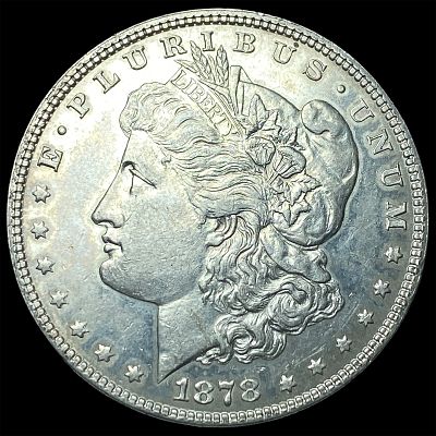 1878 Silver Morgan Dollar LIGHTLY CIRCULATED
