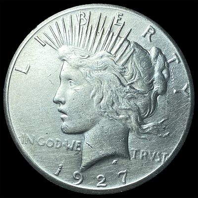 1927 Silver Peace Dollar UNCIRCULATED