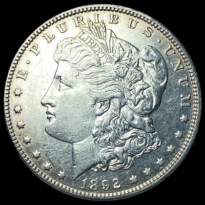 1892 Silver Morgan Dollar UNCIRCULATED