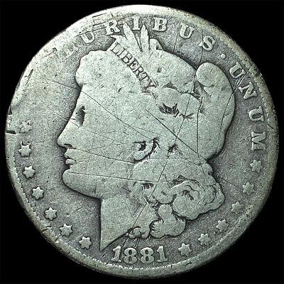 1881-CC Silver Morgan Dollar NICELY CIRCULATED. 1881-CC Silver Morgan Dollar NICELY CIRCULATED