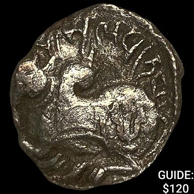 700-1000 AD India Rajput Silver Jital NEARLY UNCIRCULATED