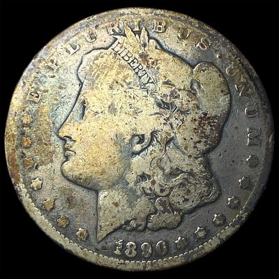1890-CC Silver Morgan Dollar NICELY CIRCULATED. 1890-CC Silver Morgan Dollar NICELY CIRCULATED
