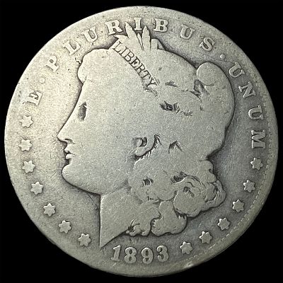 1893-O Silver Morgan Dollar NICELY CIRCULATED