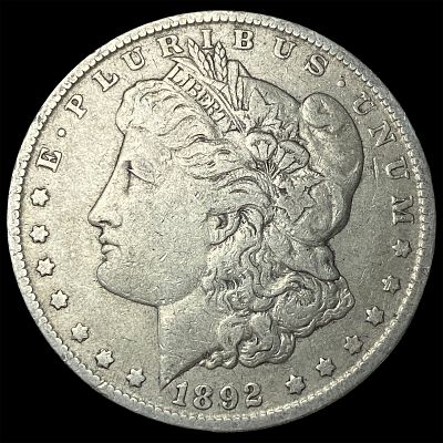 1892-O Silver Morgan Dollar ABOUT UNCIRCULATED. 1892-O Silver Morgan Dollar ABOUT UNCIRCULATED