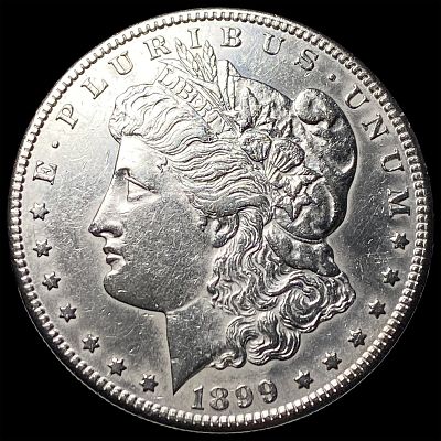1899-S Silver Morgan Dollar CLOSELY UNCIRCULATED. 1899-S Silver Morgan Dollar CLOSELY UNCIRCULATED